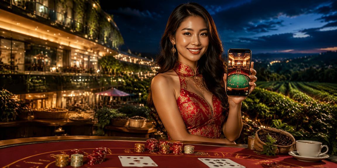 Giao diện casino di động gta5vn tại TP.HCM về đêm