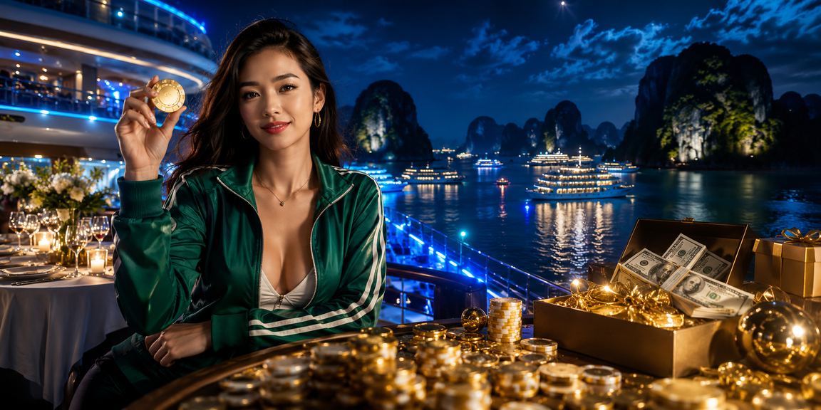 Cảnh Hạ Long Bay với không khí cá cược cao cấp đặc trưng Việt Nam