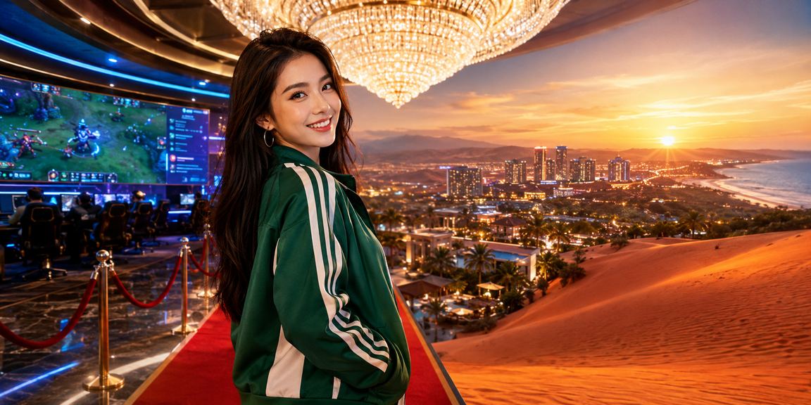 Hình ảnh tổng quát trải nghiệm cá cược casino tại Việt Nam với giao diện hiện đại